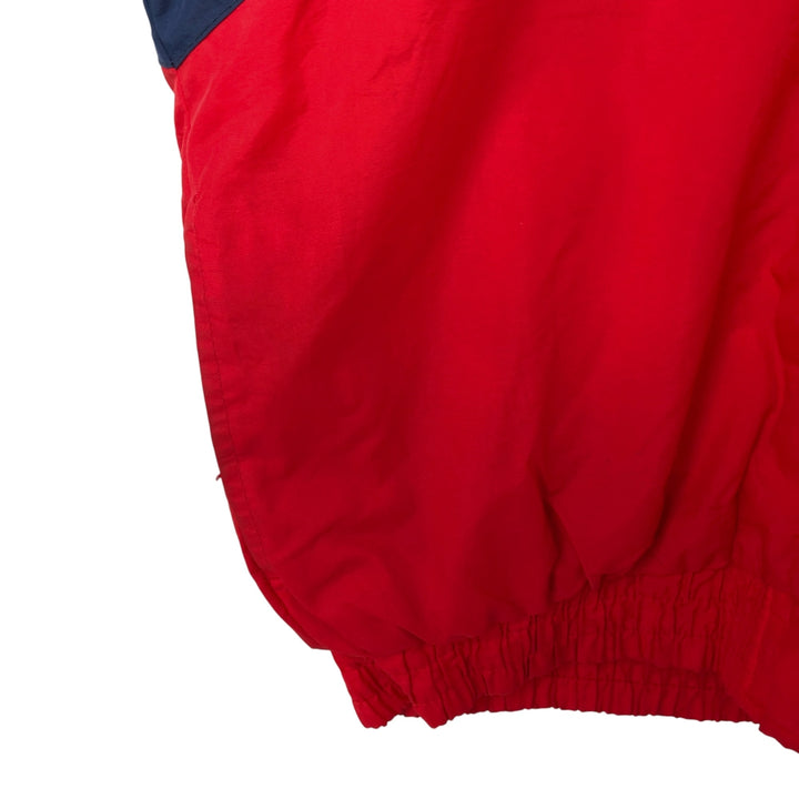 90'S Starter USA Olympic Team Padded Puffer Jacket, Men's XL, Vintage Nylon red type Vintage Second Hand