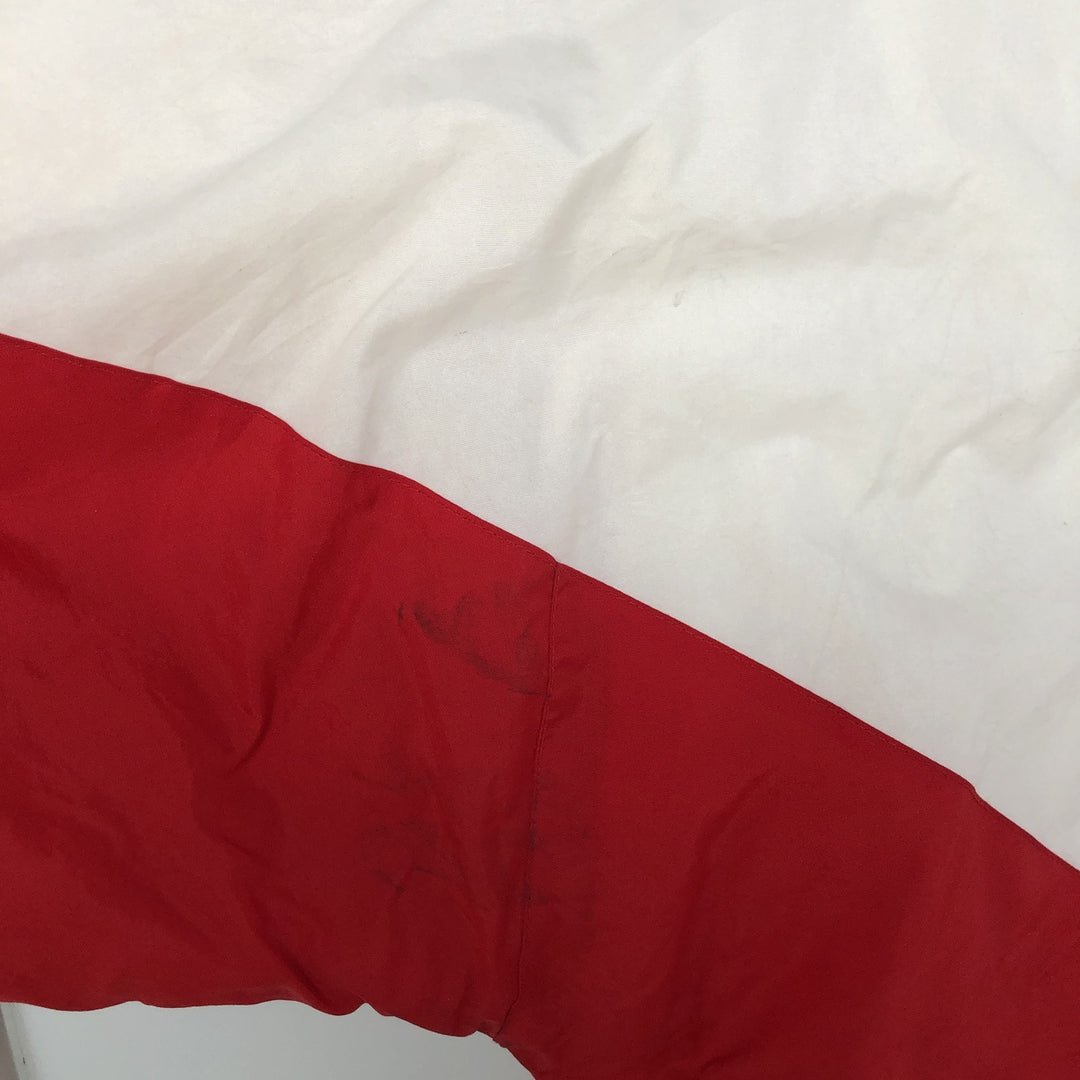 90'S Starter USA Olympic Team Padded Puffer Jacket, Men's XL, Vintage Nylon red type Vintage Second Hand