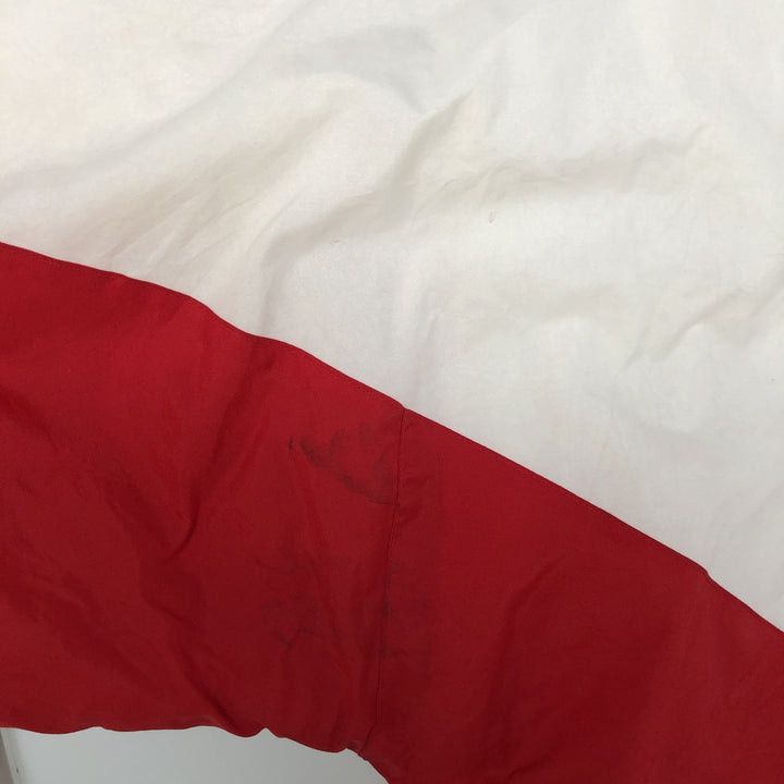 90'S Starter USA Olympic Team Padded Puffer Jacket, Men's XL, Vintage Nylon red type Vintage Second Hand