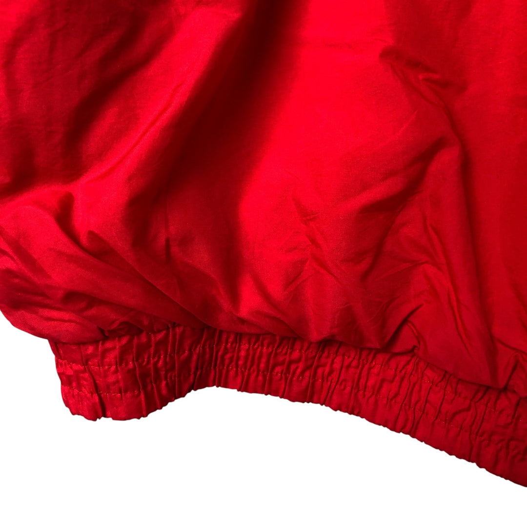 90'S Starter USA Olympic Team Padded Puffer Jacket, Men's XL, Vintage Nylon red type Vintage Second Hand