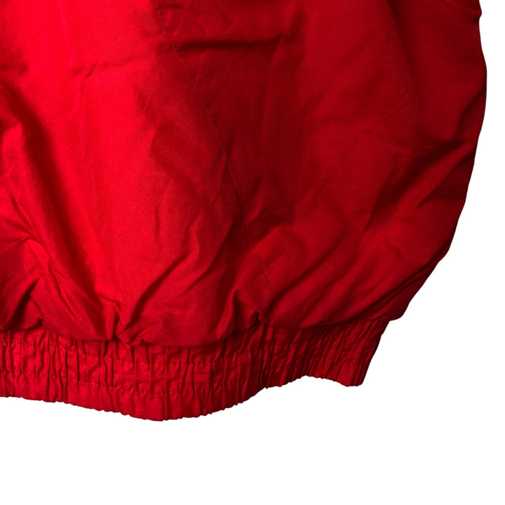 90'S Starter USA Olympic Team Padded Puffer Jacket, Men's XL, Vintage Nylon red type Vintage Second Hand