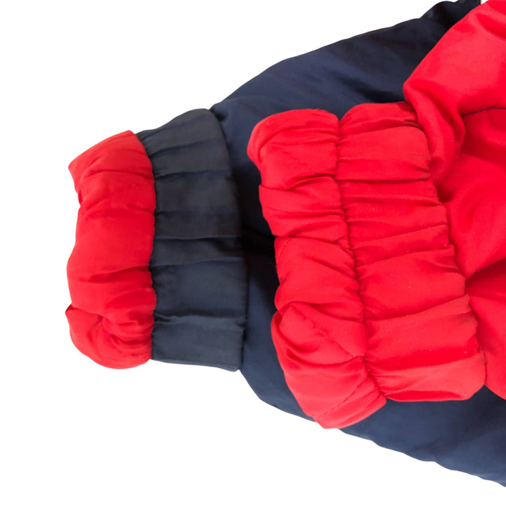 90'S Starter USA Olympic Team Padded Puffer Jacket, Men's XL, Vintage Nylon red type Vintage Second Hand