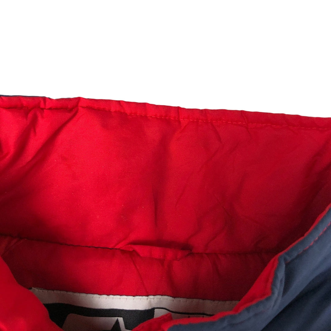 90'S Starter USA Olympic Team Padded Puffer Jacket, Men's XL, Vintage Nylon red type Vintage Second Hand