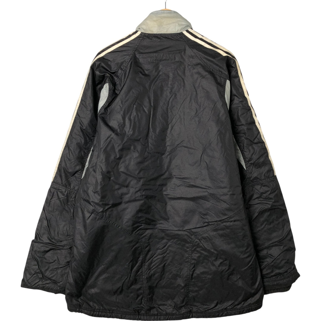 2000'S Adidas Real Madrid CF Ripstop Puffer Jacket, Men's XXL Nylon black type Vintage Second Hand