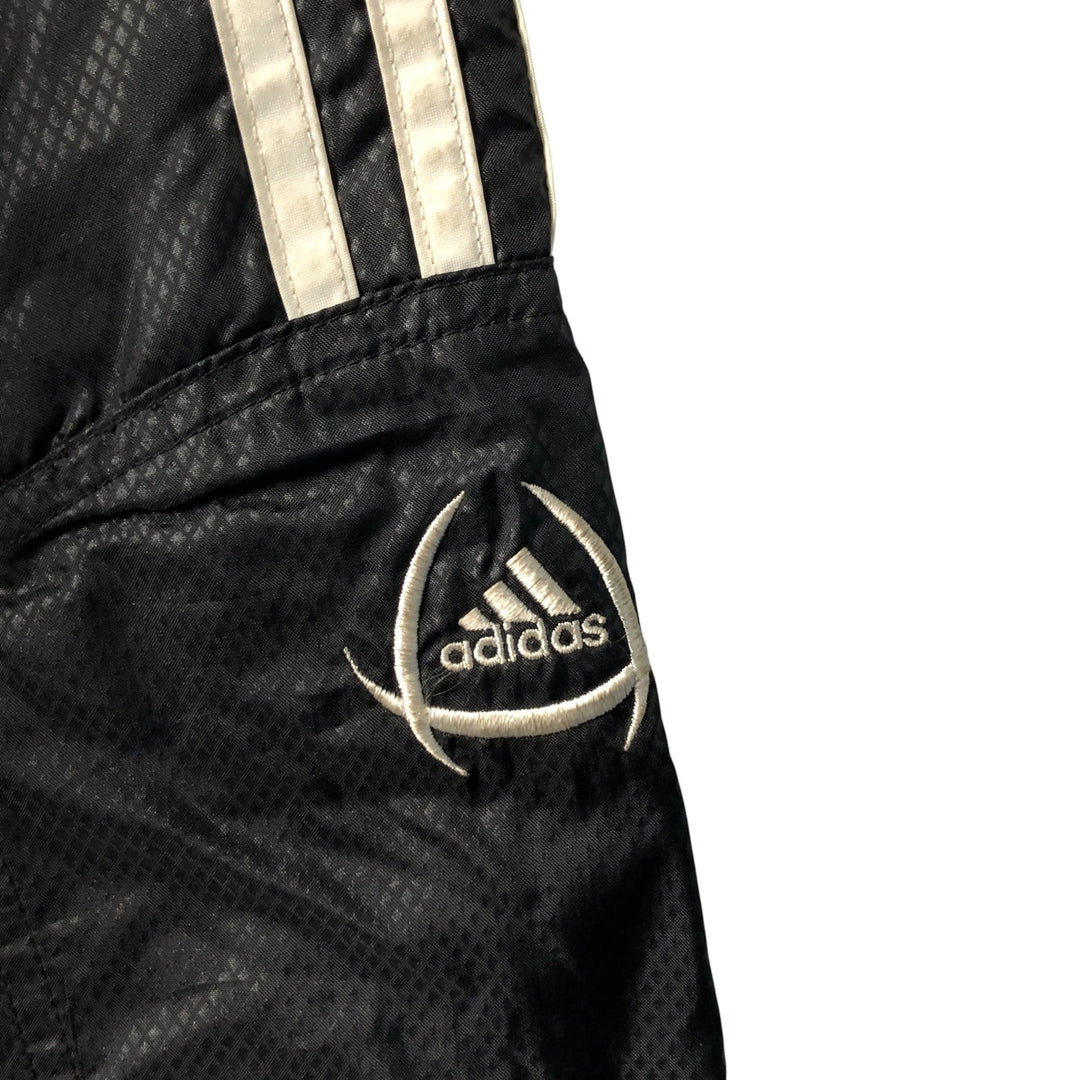 2000'S Adidas Real Madrid CF Ripstop Puffer Jacket, Men's XXL Nylon black type Vintage Second Hand