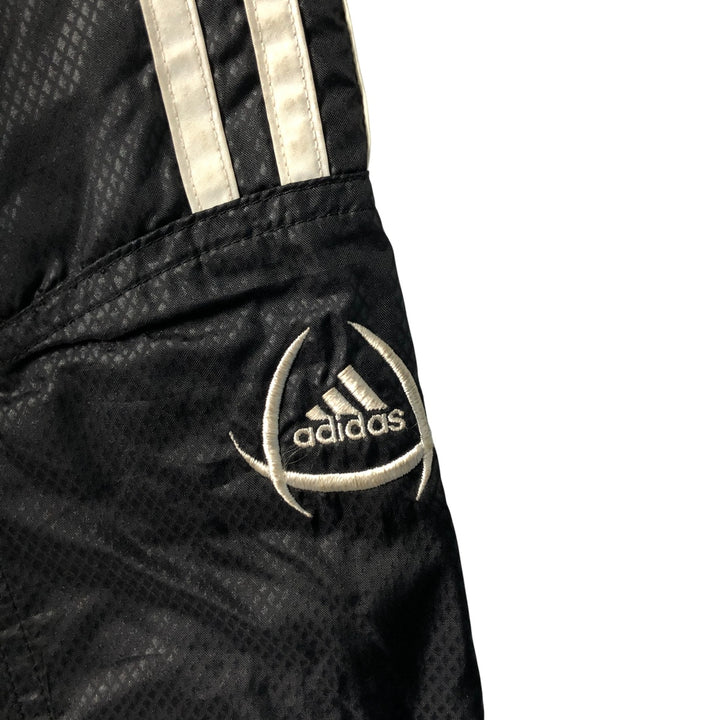 2000'S Adidas Real Madrid CF Ripstop Puffer Jacket, Men's XXL Nylon black type Vintage Second Hand