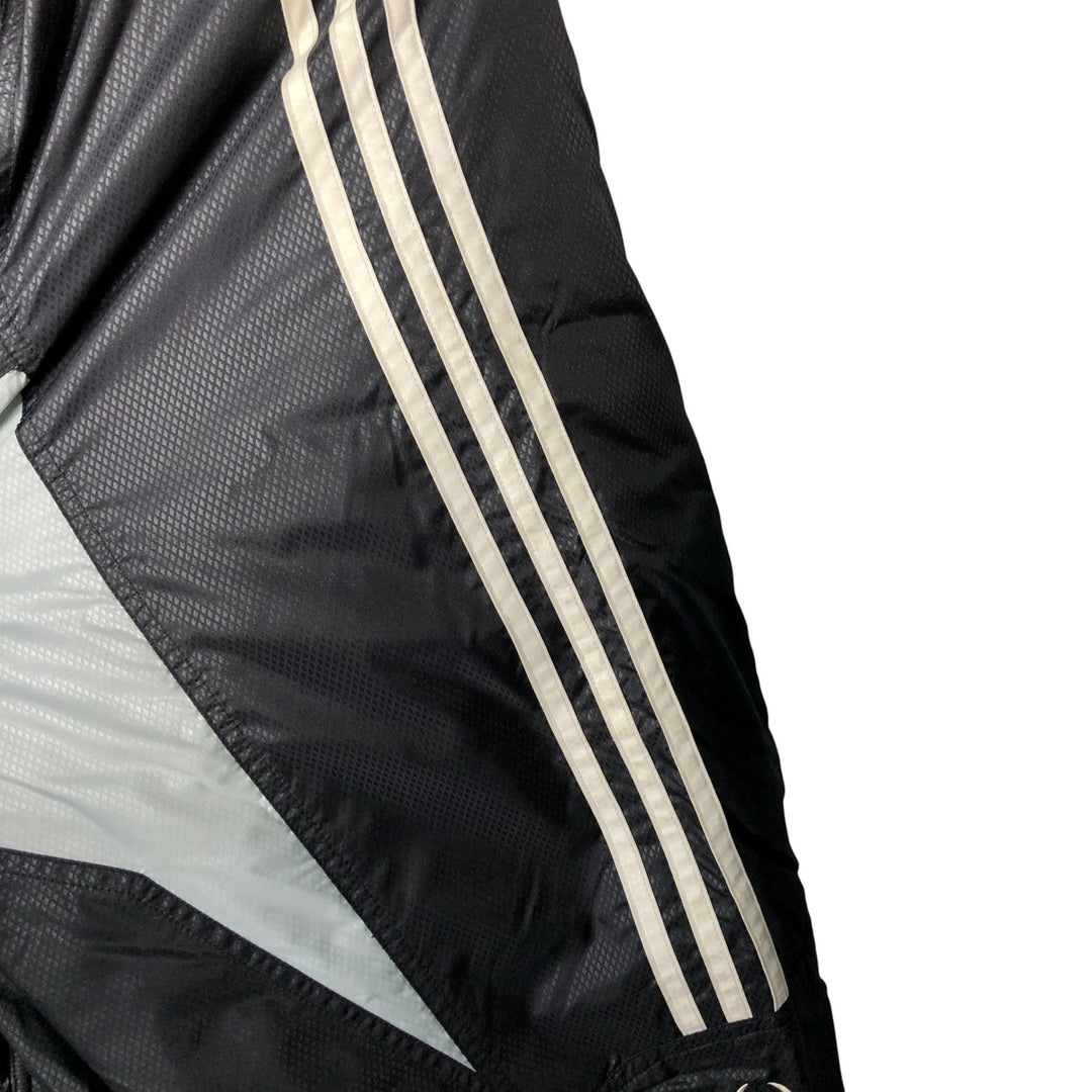 2000'S Adidas Real Madrid CF Ripstop Puffer Jacket, Men's XXL Nylon black type Vintage Second Hand