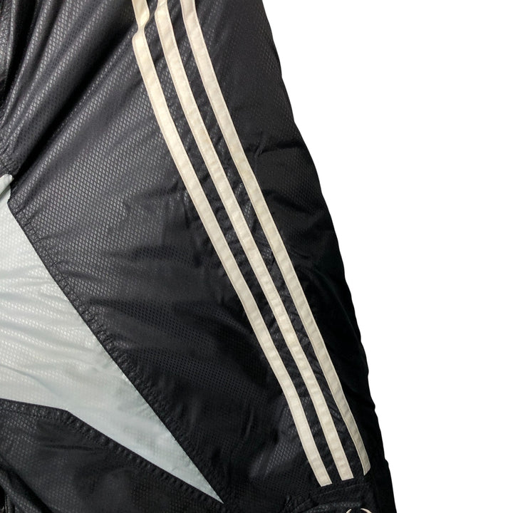 2000'S Adidas Real Madrid CF Ripstop Puffer Jacket, Men's XXL Nylon black type Vintage Second Hand