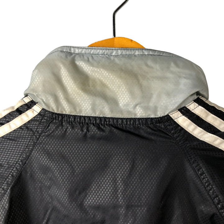 2000'S Adidas Real Madrid CF Ripstop Puffer Jacket, Men's XXL Nylon black type Vintage Second Hand