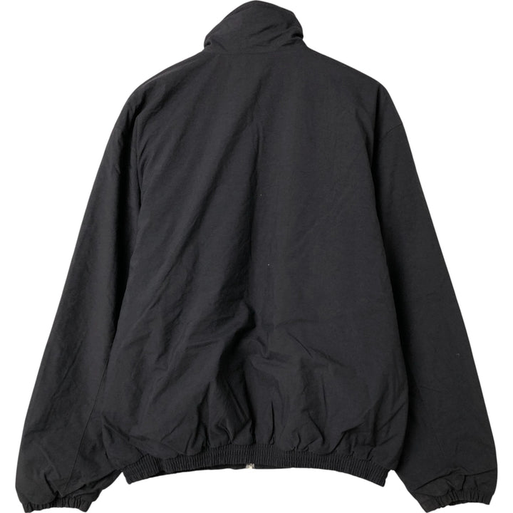 2000'S Adidas padded puffer jacket, men's size M polyamide black type Vintage Second Hand