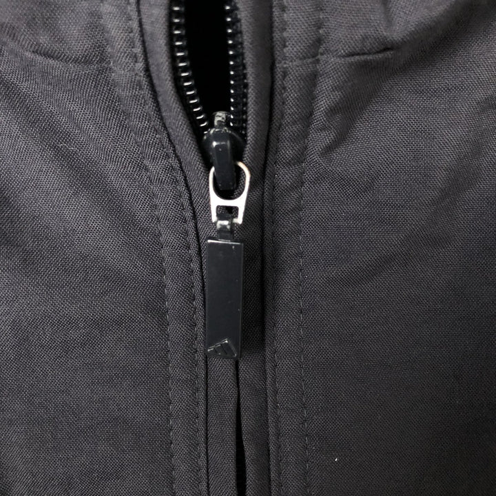 2000'S Adidas padded puffer jacket, men's size M polyamide black type Vintage Second Hand