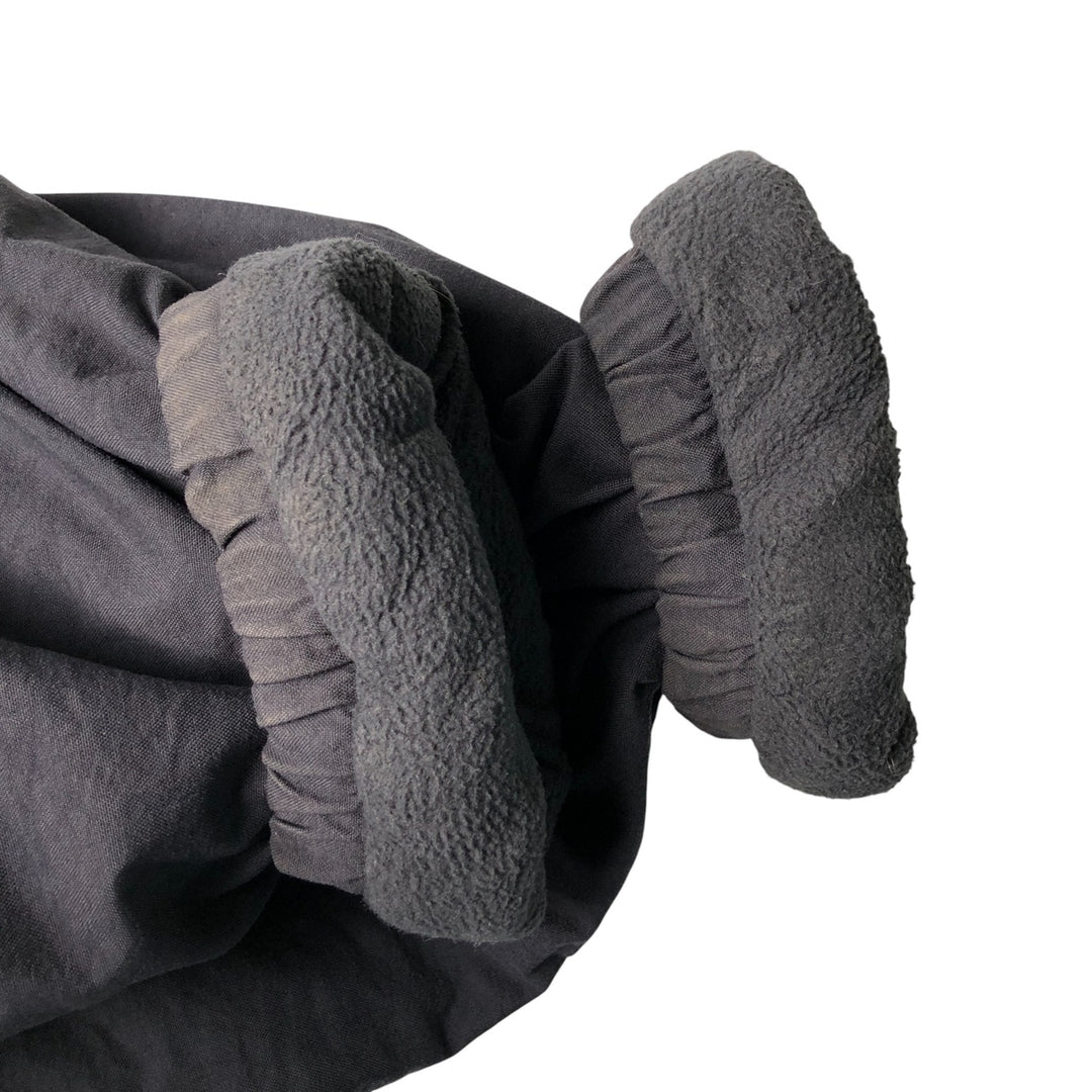 2000'S Adidas padded puffer jacket, men's size M polyamide black type Vintage Second Hand