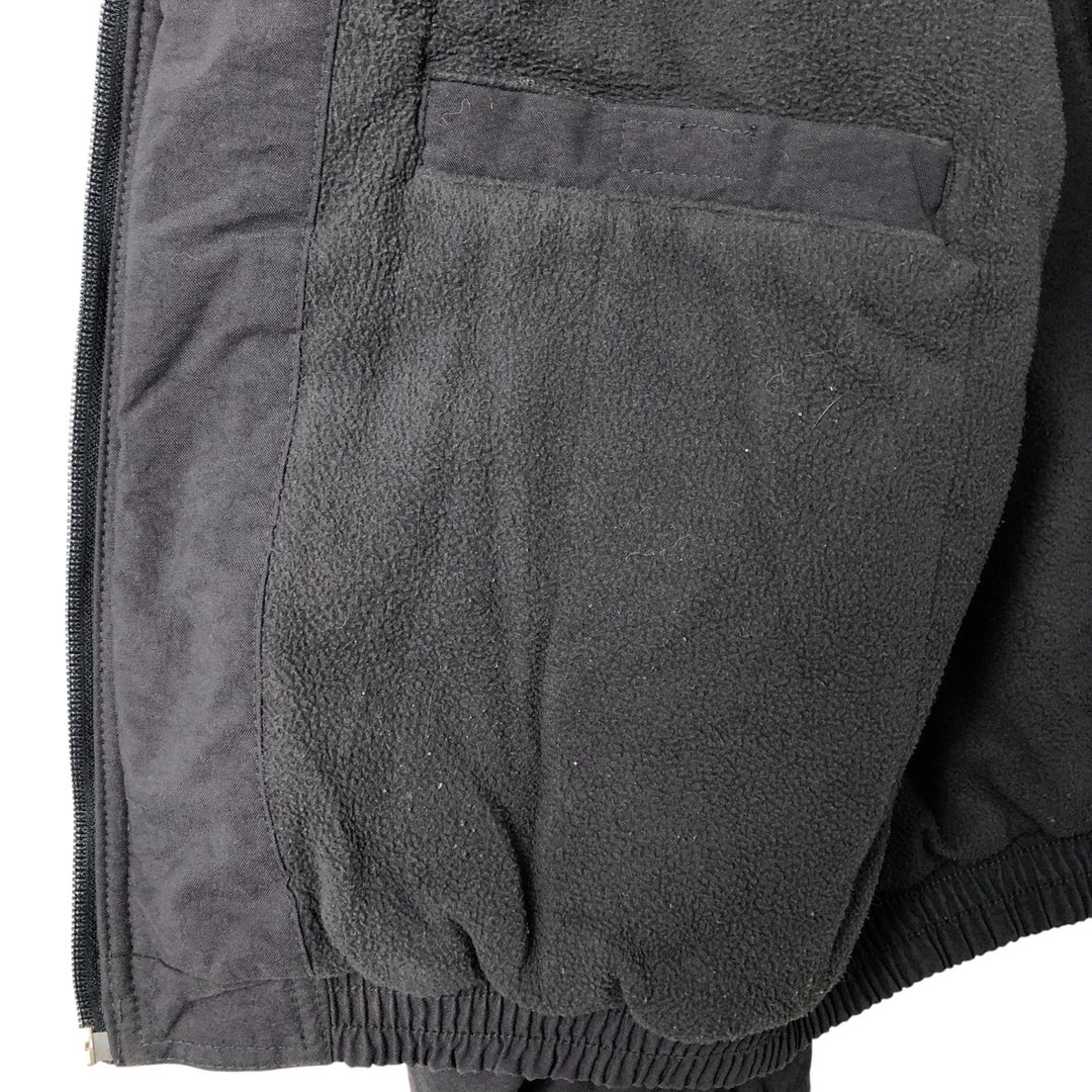 2000'S Adidas padded puffer jacket, men's size M polyamide black type Vintage Second Hand