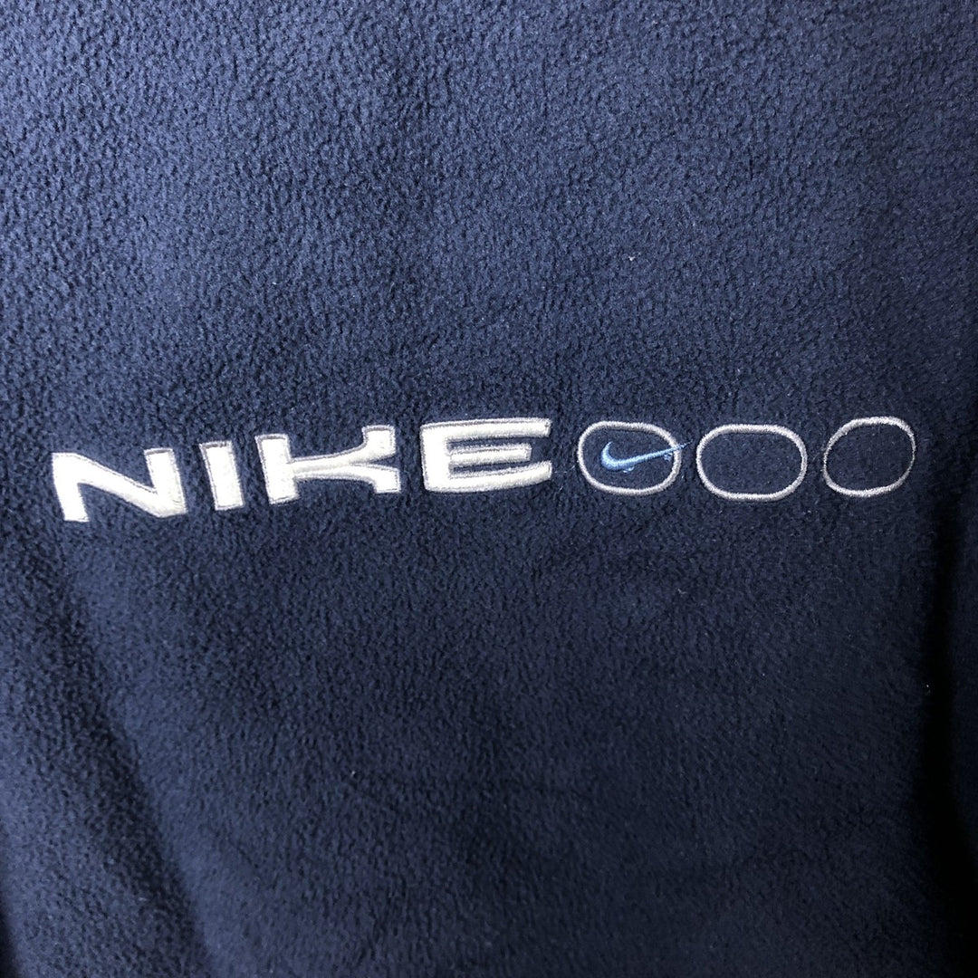 2000'S Nike Reversible Padded Parka Puffer Jacket Men's XL Nylon navy blue type Vintage Second Hand
