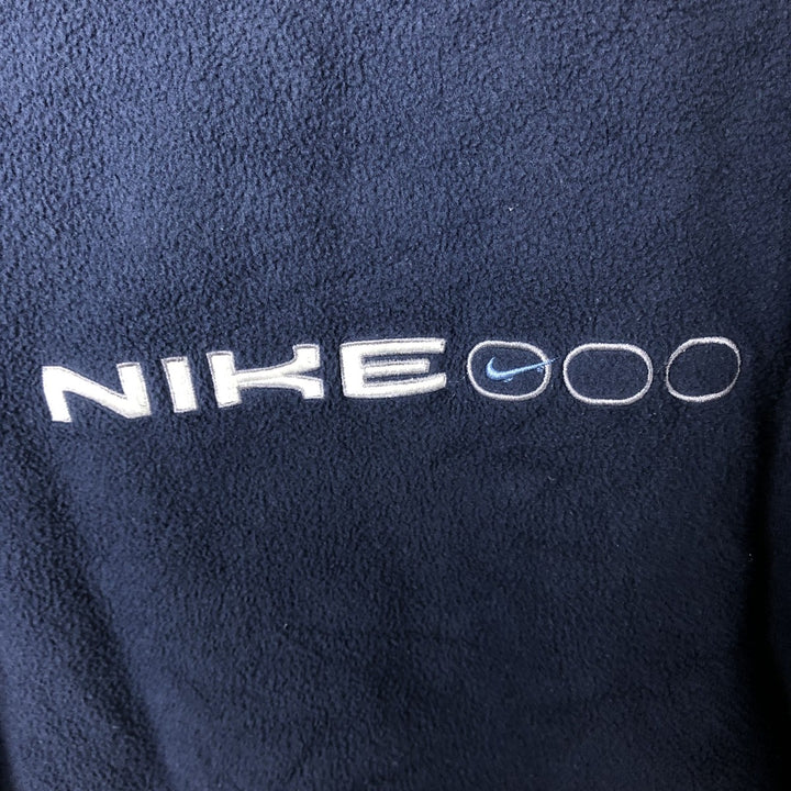 2000'S Nike Reversible Padded Parka Puffer Jacket Men's XL Nylon navy blue type Vintage Second Hand
