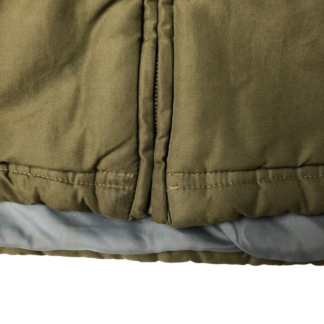 2000'S Adidas padded puffer jacket, men's size XL polyester Khaki type Vintage Second Hand