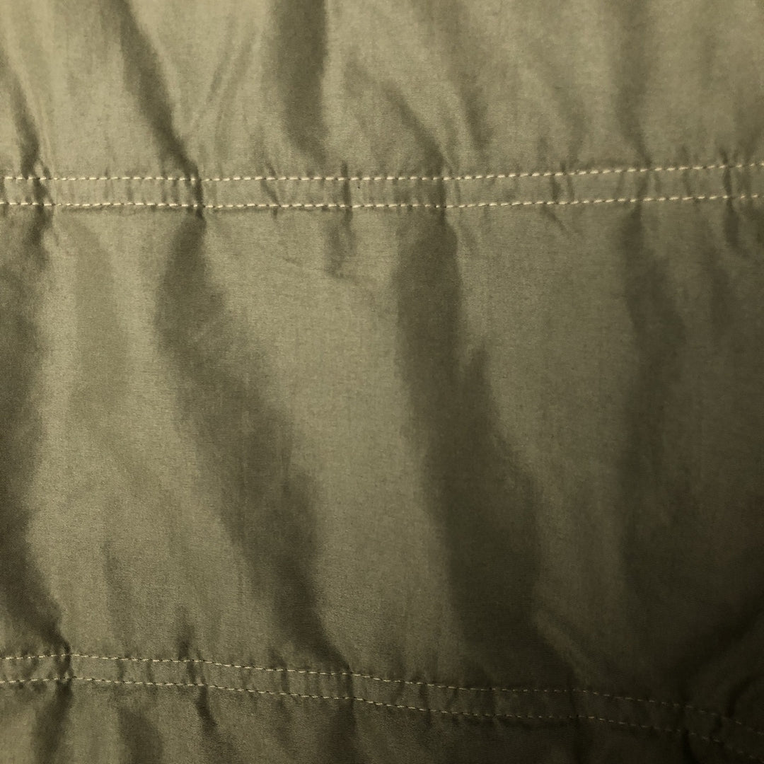 2000'S Adidas padded puffer jacket, men's size XL polyester Khaki type Vintage Second Hand