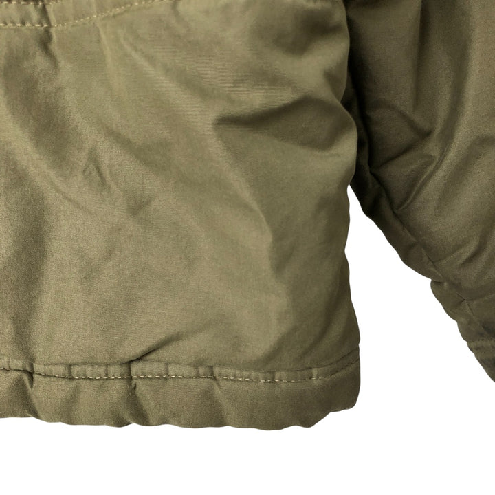 2000'S Adidas padded puffer jacket, men's size XL polyester Khaki type Vintage Second Hand