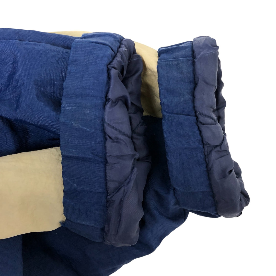 A-2 type leather flight jacket, men's size L Genuine Leather Cowhide black type Vintage Second Hand