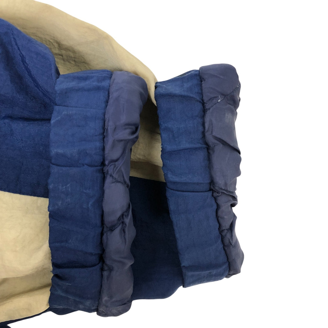 A-2 type leather flight jacket, men's size L Genuine Leather Cowhide black type Vintage Second Hand