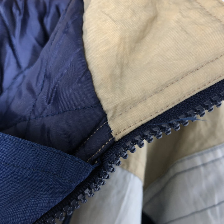 A-2 type leather flight jacket, men's size L Genuine Leather Cowhide black type Vintage Second Hand