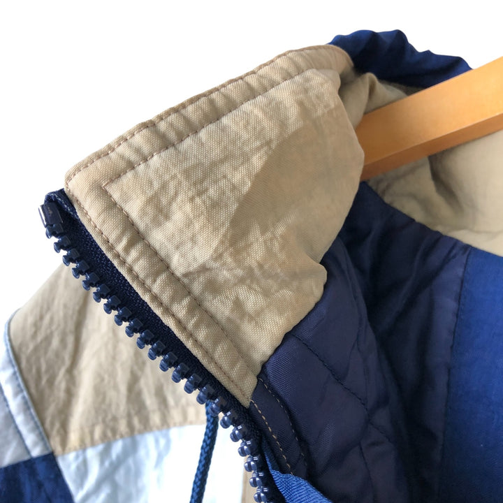 A-2 type leather flight jacket, men's size L Genuine Leather Cowhide black type Vintage Second Hand