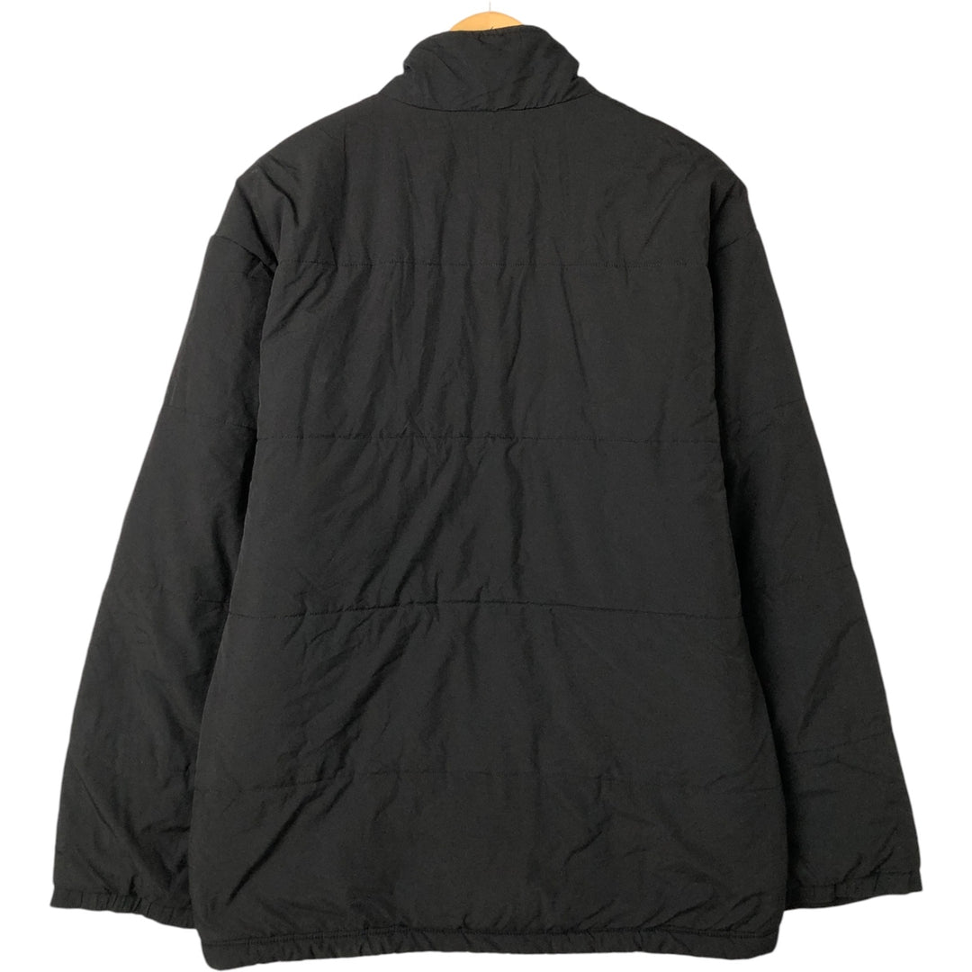 90s-00'S PUMA padded puffer jacket, men's size L unclear black type Vintage Second Hand