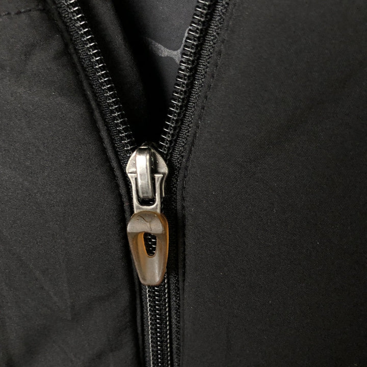 90s-00'S PUMA padded puffer jacket, men's size L unclear black type Vintage Second Hand