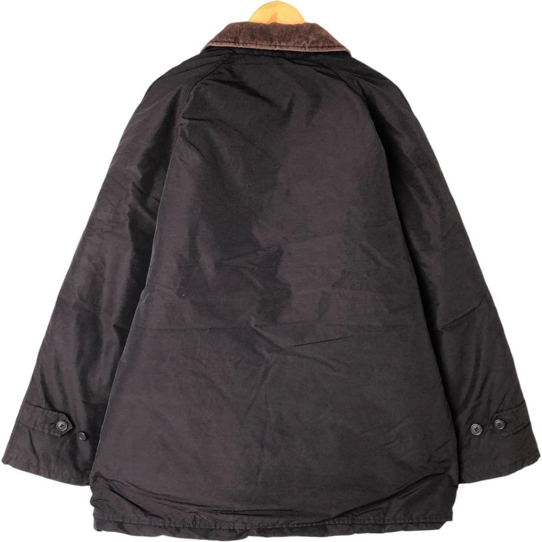 90'S WOOLRICH Down Jacket, Made in USA, Men's Size L, Vintage cotton black type Vintage Second Hand