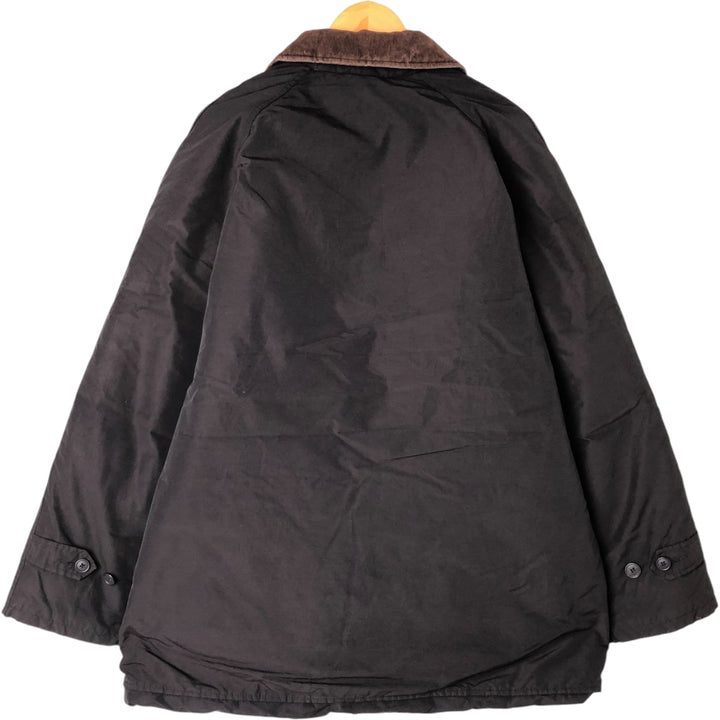 90'S WOOLRICH Down Jacket, Made in USA, Men's Size L, Vintage cotton black type Vintage Second Hand