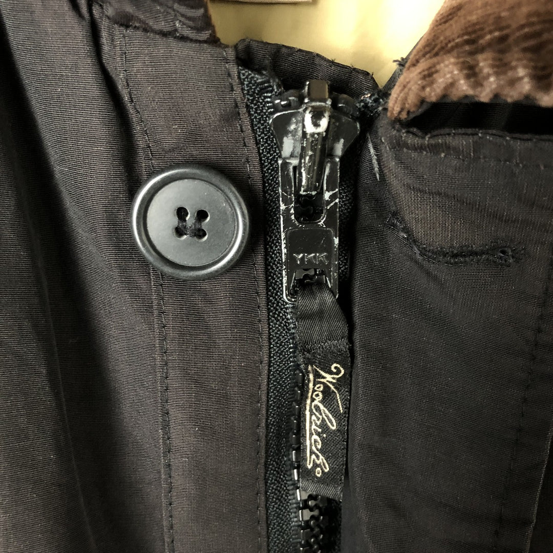 90'S WOOLRICH Down Jacket, Made in USA, Men's Size L, Vintage cotton black type Vintage Second Hand