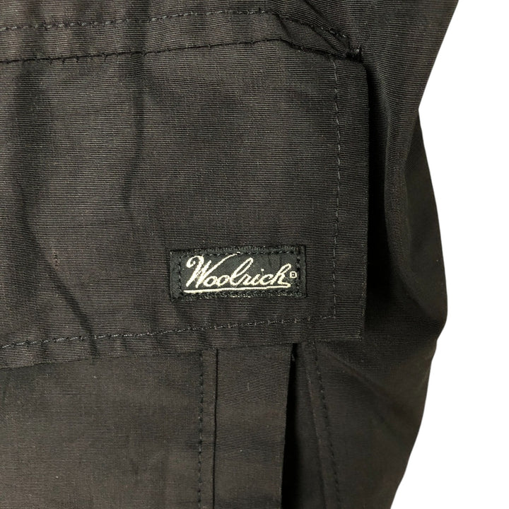 90'S WOOLRICH Down Jacket, Made in USA, Men's Size L, Vintage cotton black type Vintage Second Hand