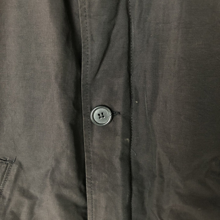 90'S WOOLRICH Down Jacket, Made in USA, Men's Size L, Vintage cotton black type Vintage Second Hand