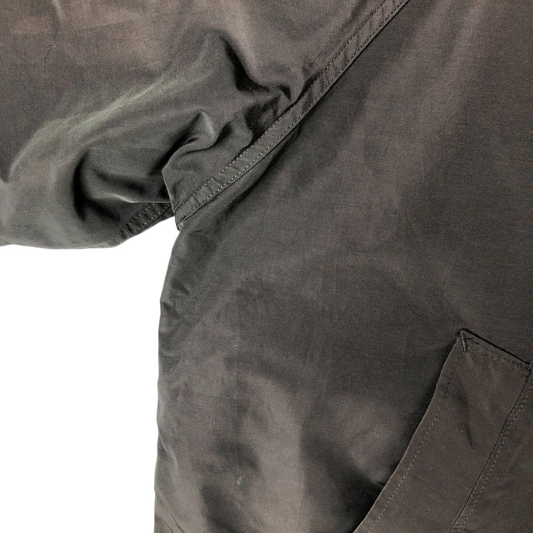 90'S WOOLRICH Down Jacket, Made in USA, Men's Size L, Vintage cotton black type Vintage Second Hand