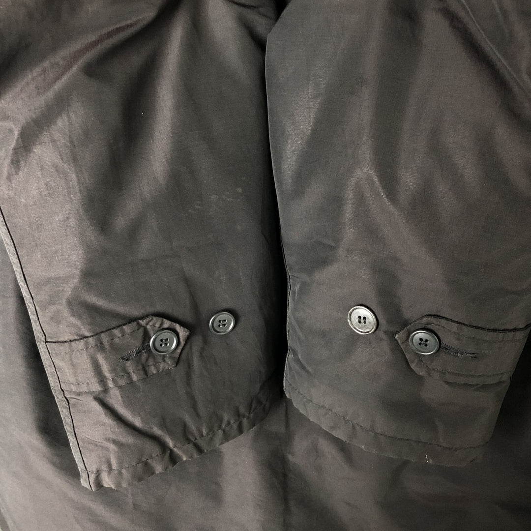 90'S WOOLRICH Down Jacket, Made in USA, Men's Size L, Vintage cotton black type Vintage Second Hand