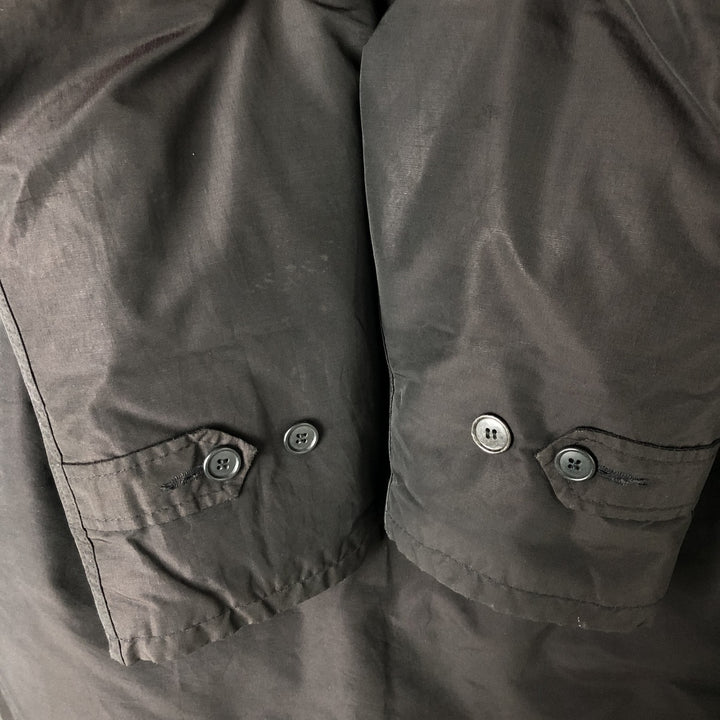 90'S WOOLRICH Down Jacket, Made in USA, Men's Size L, Vintage cotton black type Vintage Second Hand