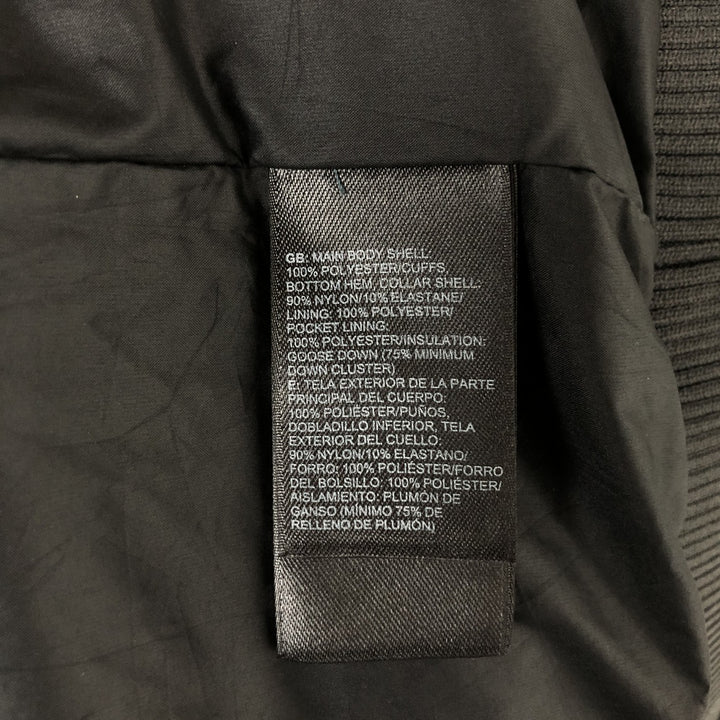 The North Face Goose Down Jacket, Men's XL polyester black type Vintage Second Hand