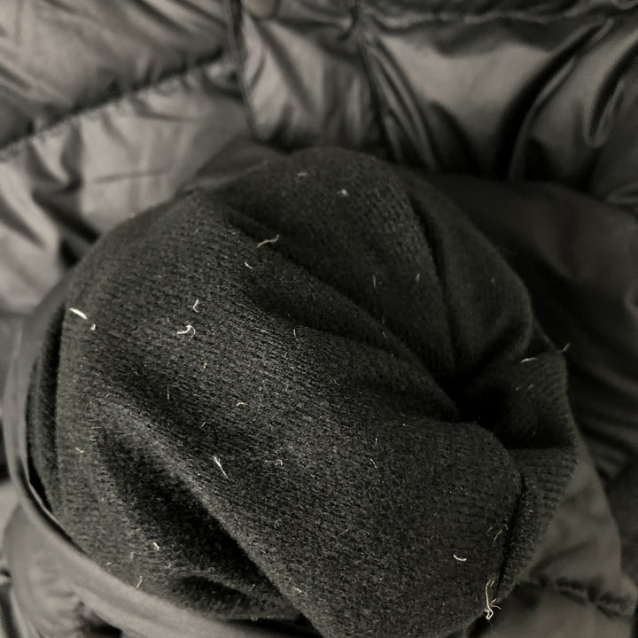 The North Face Goose Down Jacket, Men's XL polyester black type Vintage Second Hand