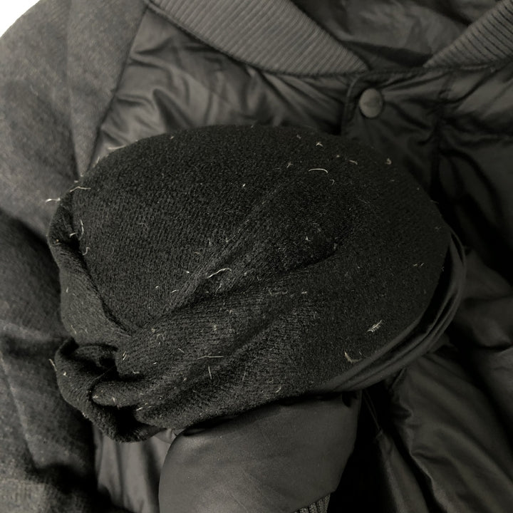 The North Face Goose Down Jacket, Men's XL polyester black type Vintage Second Hand