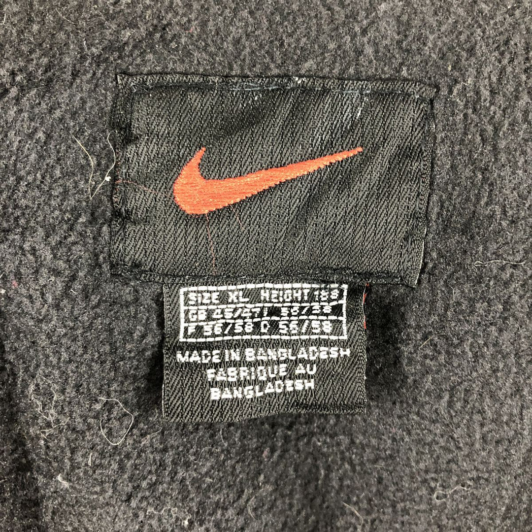 90'S Nike padded puffer jacket, men's size XL polyester gray type Vintage Second Hand