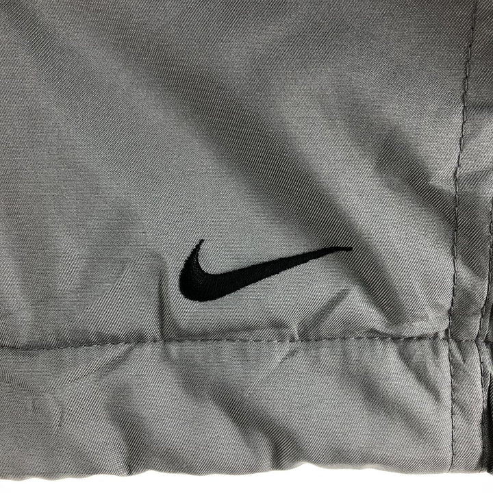 90'S Nike padded puffer jacket, men's size XL polyester gray type Vintage Second Hand