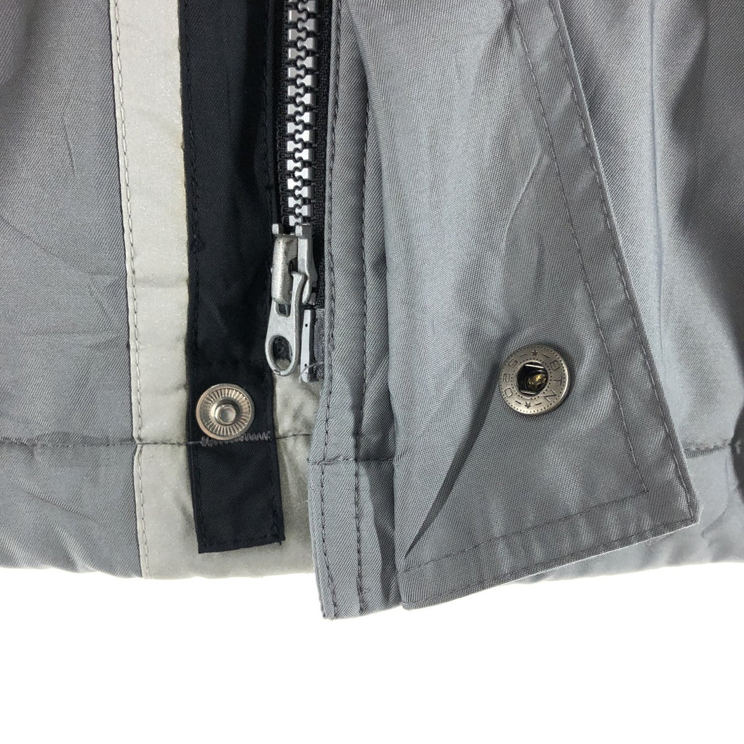 90'S Nike padded puffer jacket, men's size XL polyester gray type Vintage Second Hand