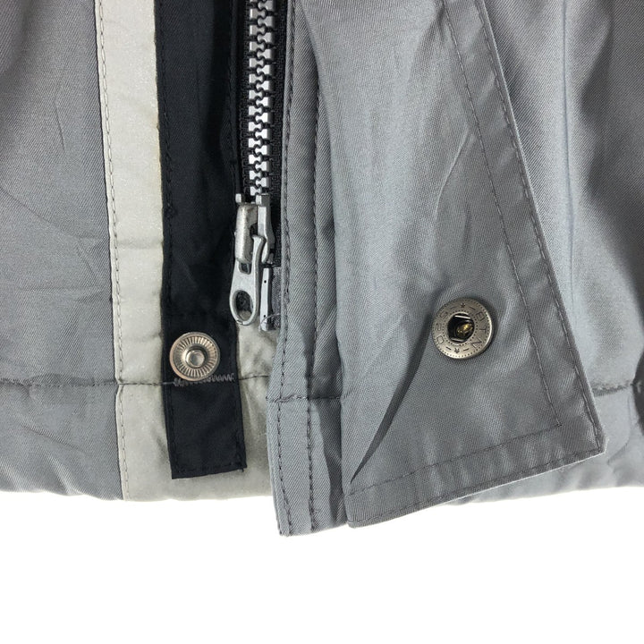 90'S Nike padded puffer jacket, men's size XL polyester gray type Vintage Second Hand