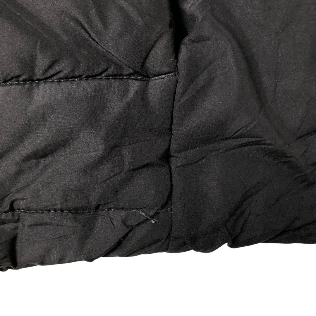 Adidas padded hoodie/puffer jacket, men's size XL recycled polyester black type Vintage Second Hand