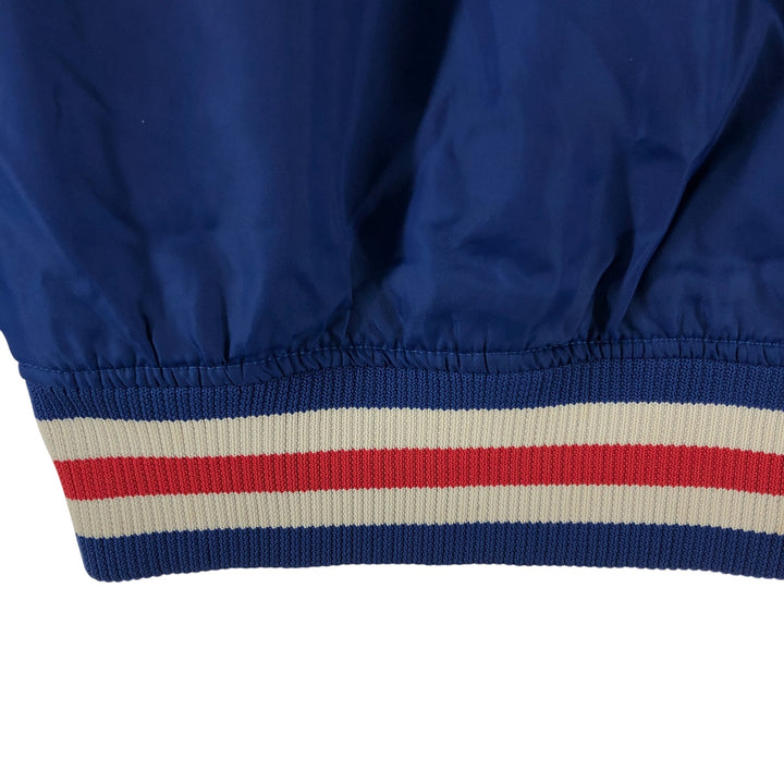 Majestic MLB Los Angeles Dodgers Padded Varsity Jacket, Men's Size L polyester blue type Vintage Second Hand
