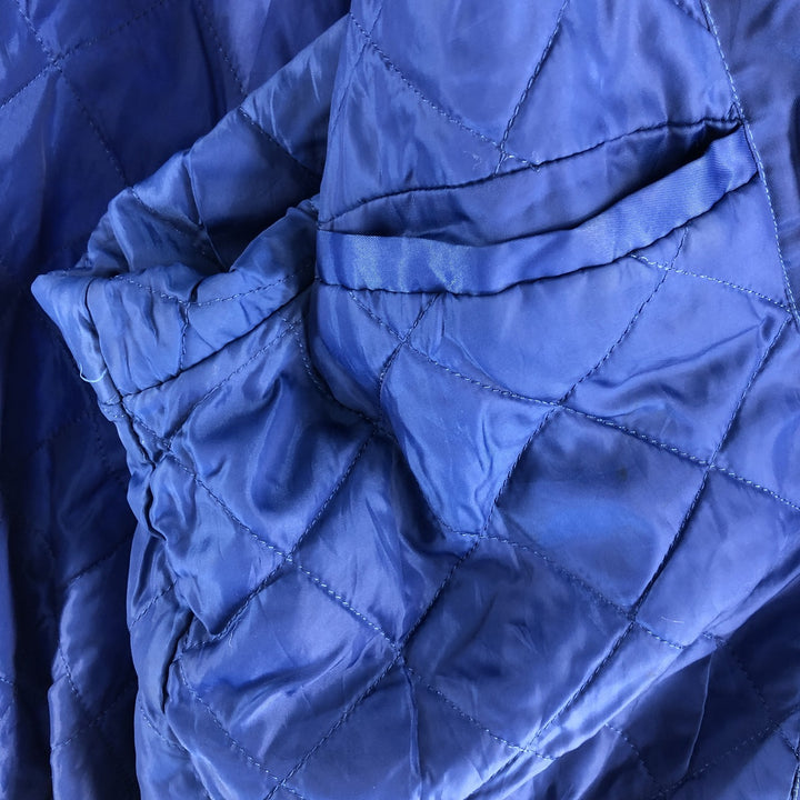 Majestic MLB Los Angeles Dodgers Padded Varsity Jacket, Men's Size L polyester blue type Vintage Second Hand