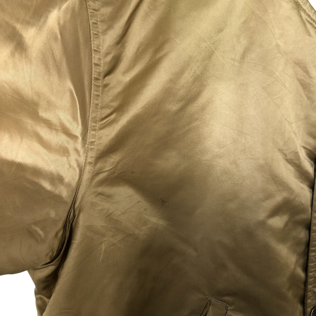 80s-90'S Starter NFL San Francisco 49ers Padded Nylon Stadium Jacket, Men's Size L Nylon Gold type Vintage Second Hand