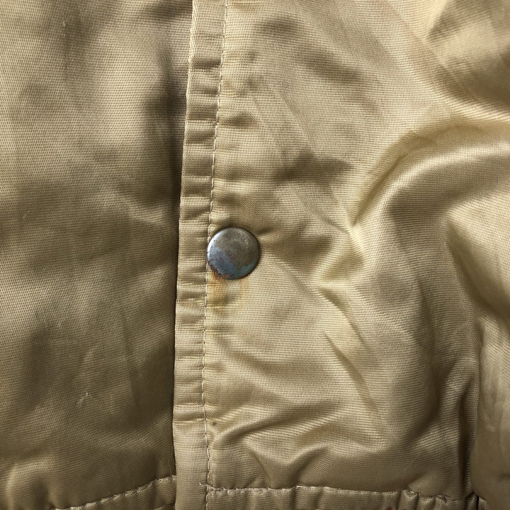 80s-90'S Starter NFL San Francisco 49ers Padded Nylon Stadium Jacket, Men's Size L Nylon Gold type Vintage Second Hand
