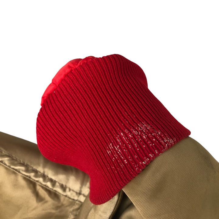 80s-90'S Starter NFL San Francisco 49ers Padded Nylon Stadium Jacket, Men's Size L Nylon Gold type Vintage Second Hand