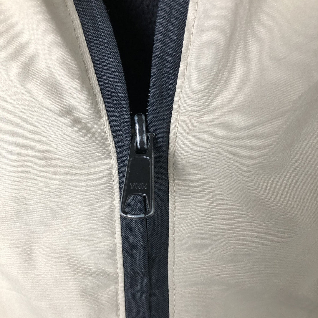 2000'S Nike padded puffer jacket, men's size L unclear Beige type Vintage Second Hand